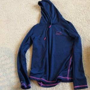 Vineyard vines medium navy blue hoodie